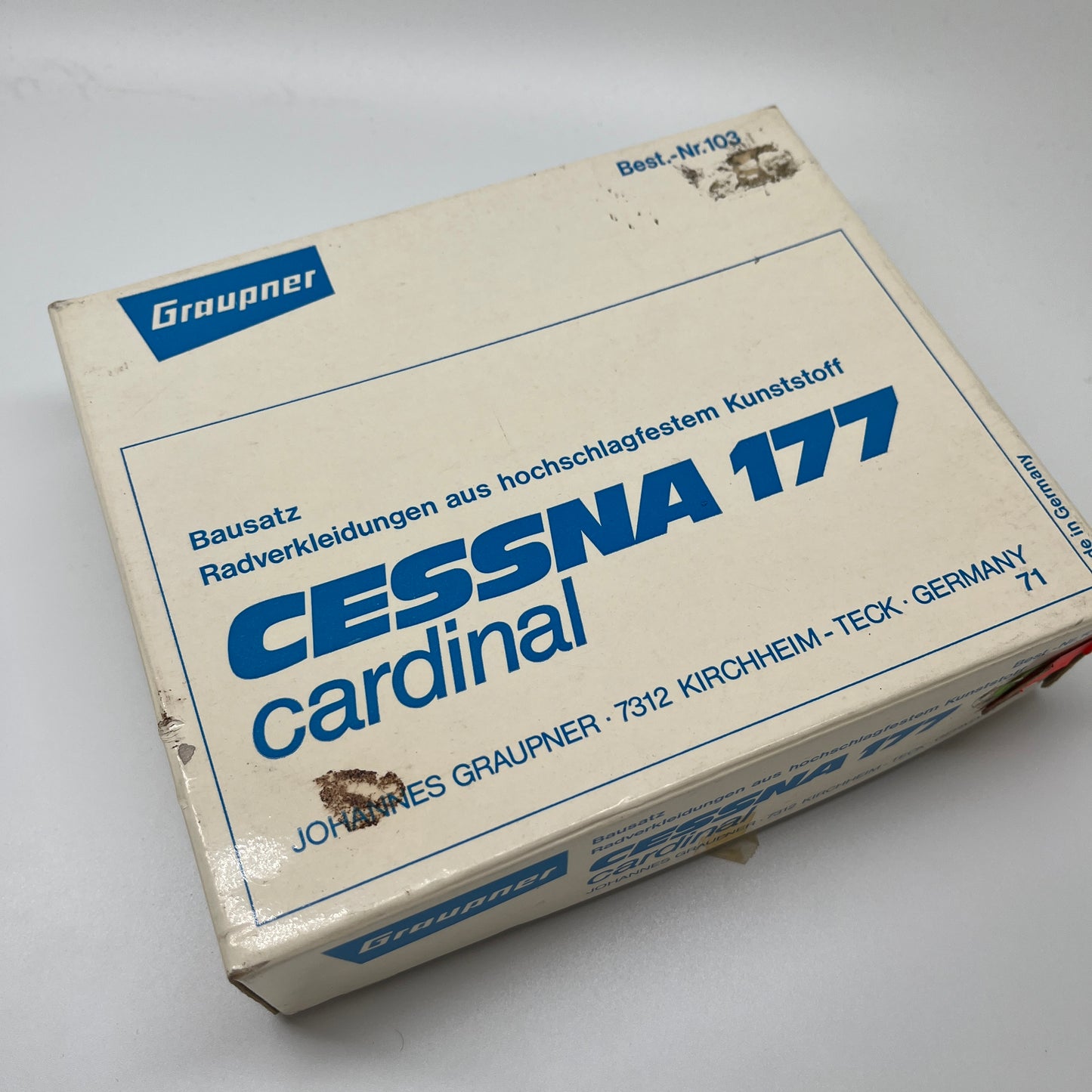 Graupner Cessna 177 Cardinal Radverkleidungs-Bausatz