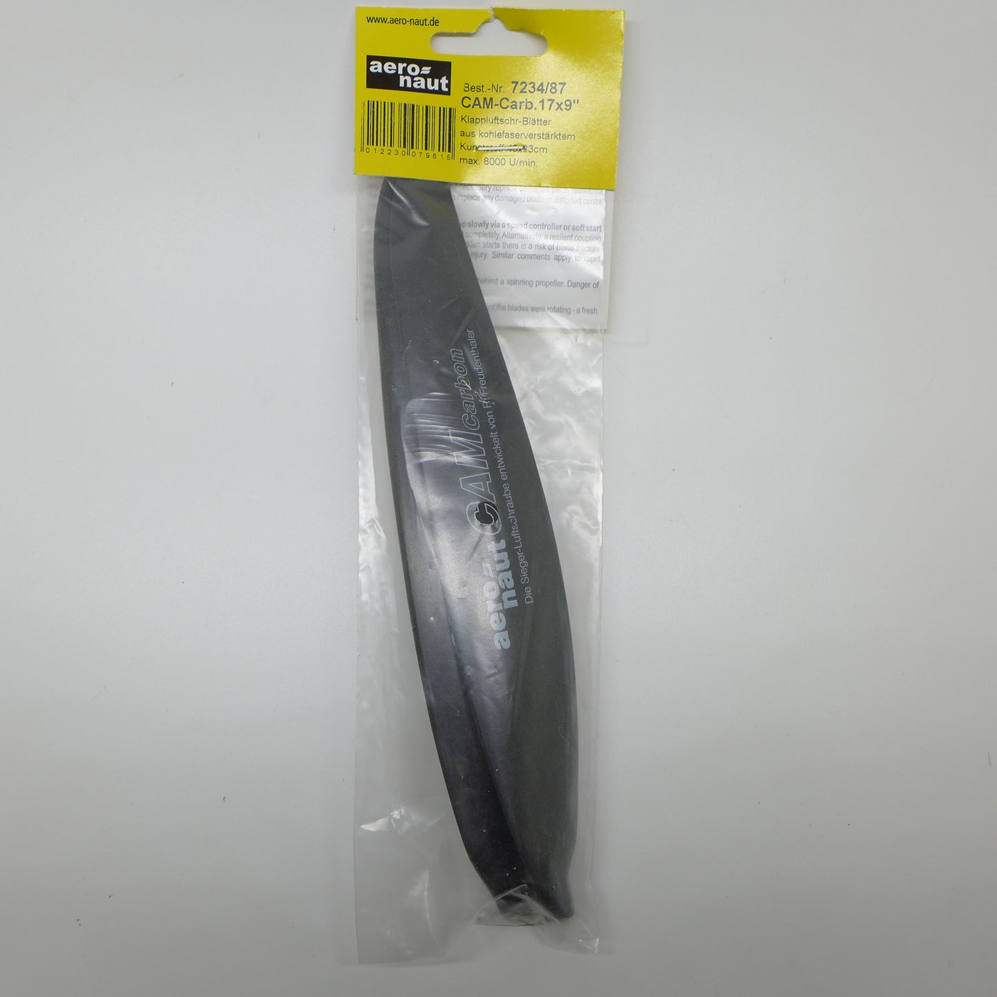 Aeronaut Klappluftschrauben Blätter 17x9" CAM-Carbon (7234/87)