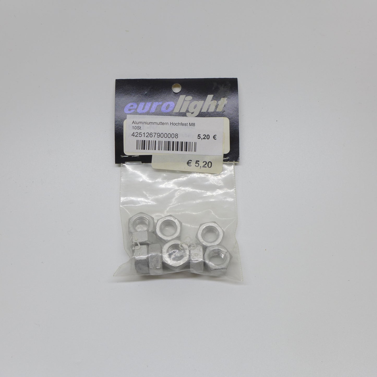 Aluminiummuttern Hochfest M8