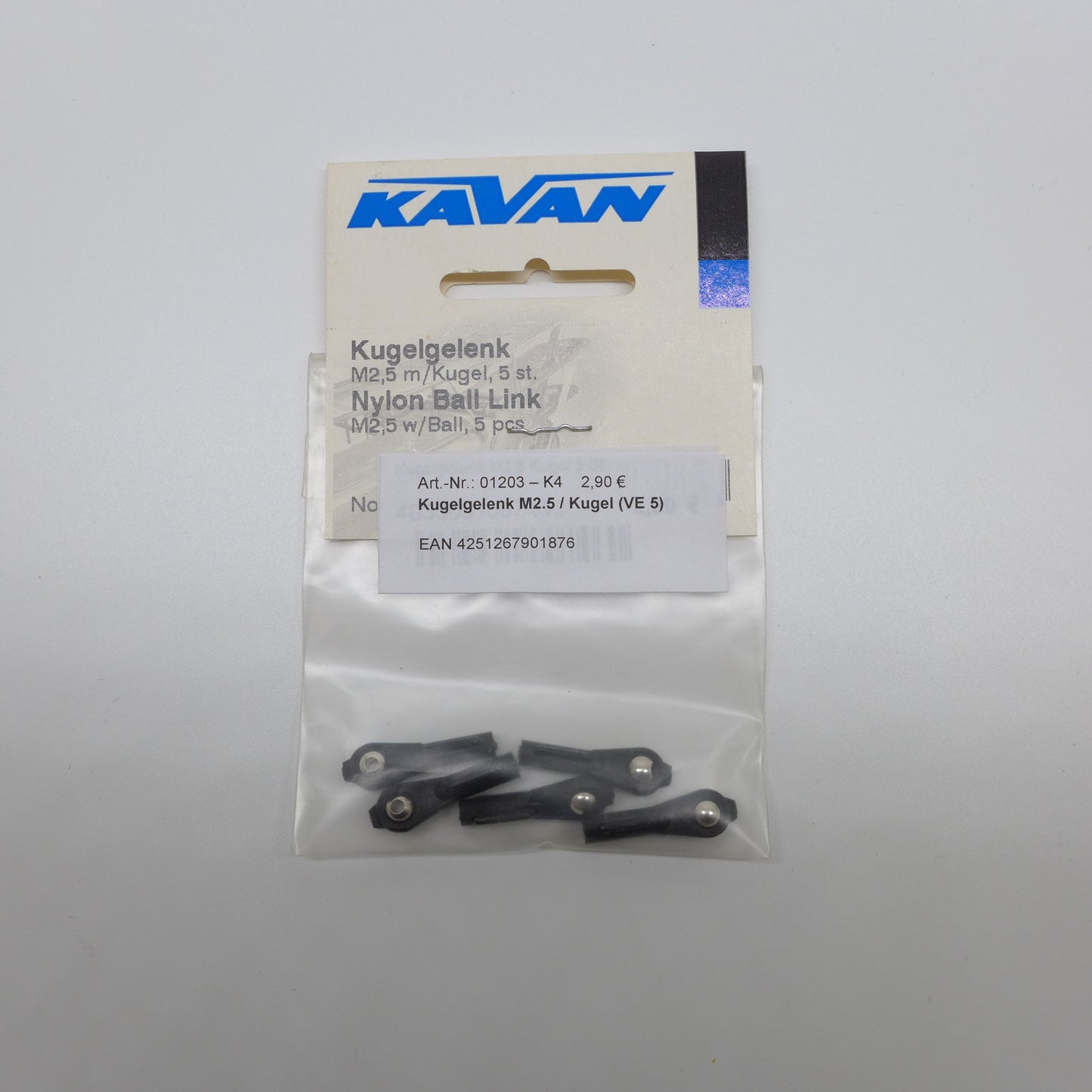 Kugelgelenk M2.5 / Kugel