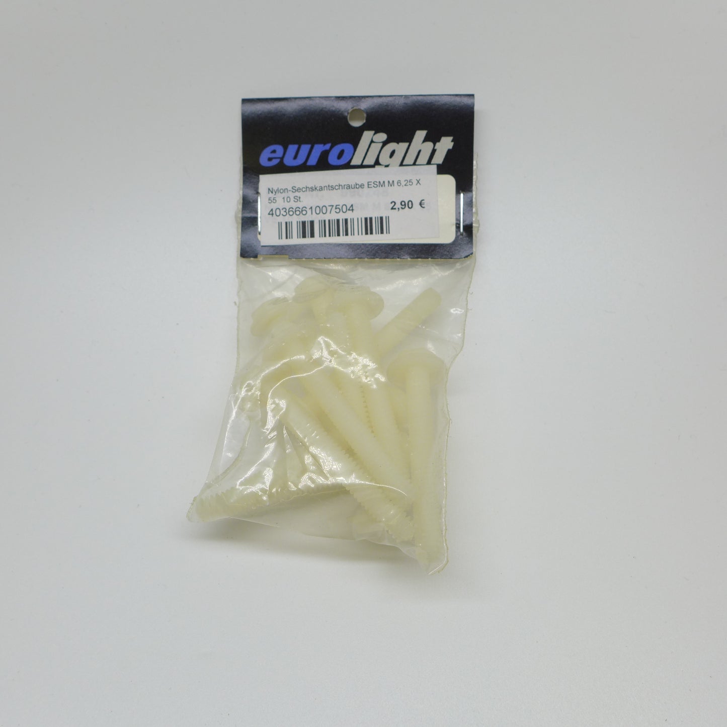 Nylon Sechskantschrauben ESM M6.25 x 55