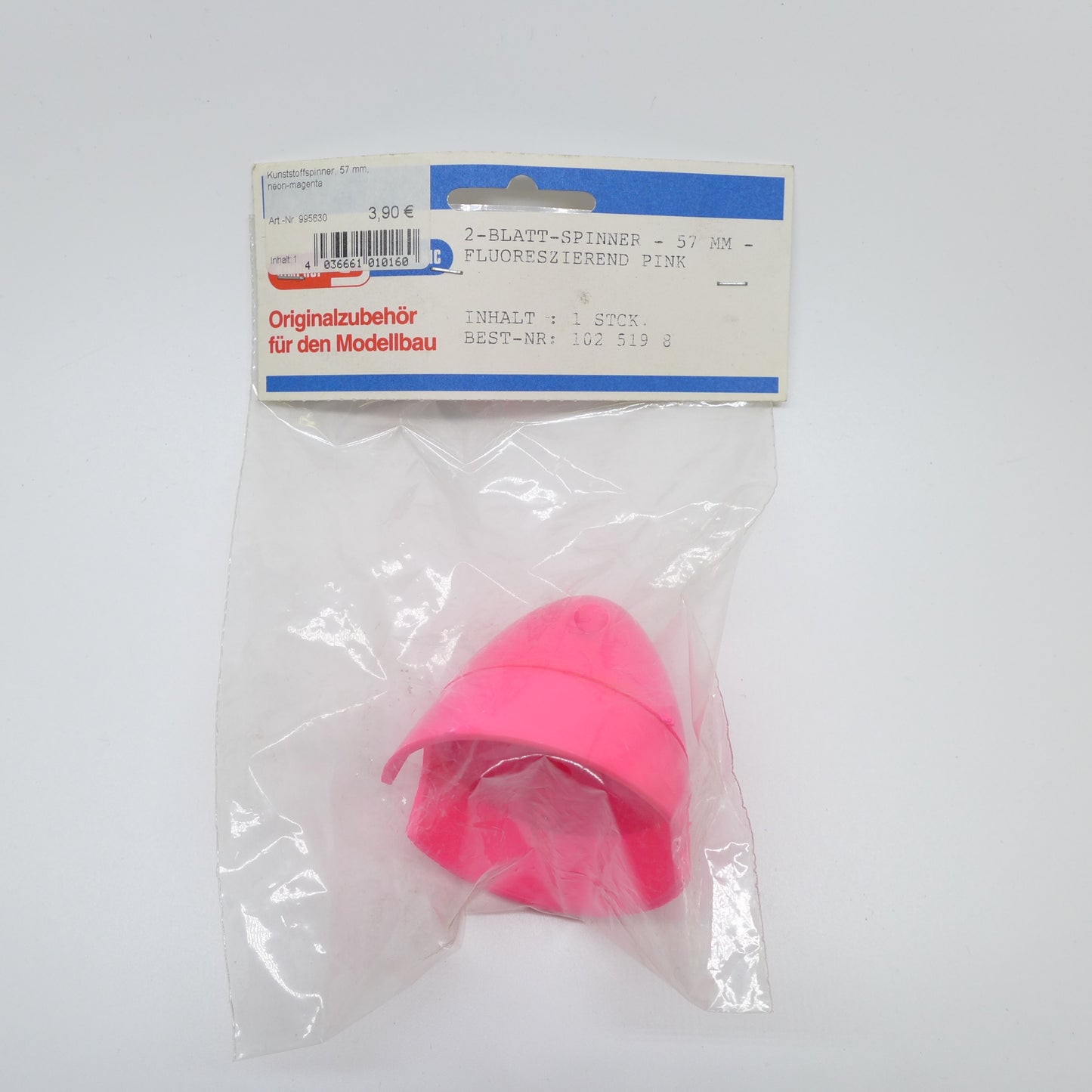 SIMPROP Kunststoff Spinner 57mm 2-Blatt (neon-magenta)