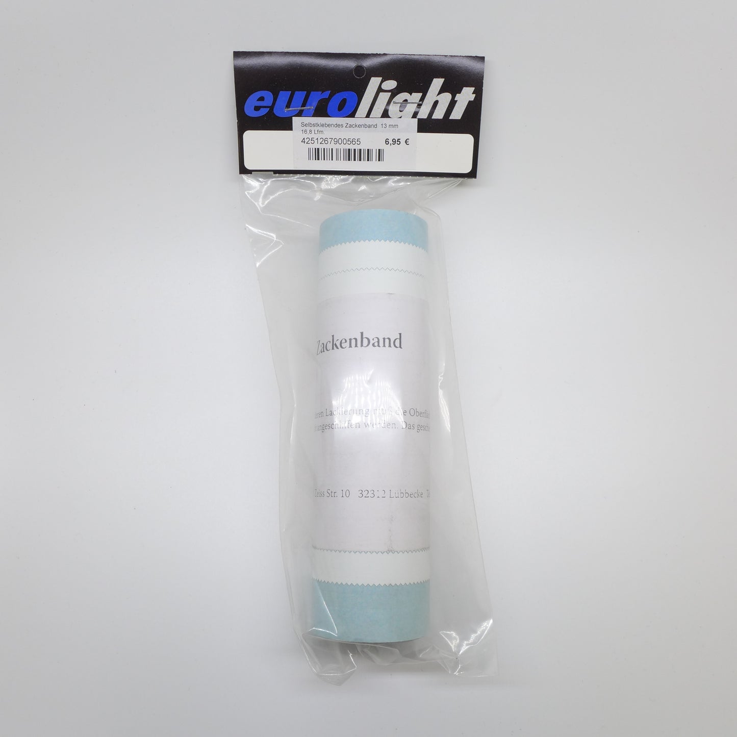 Zackenband selbstklebend 13mm breit, 16.5 m