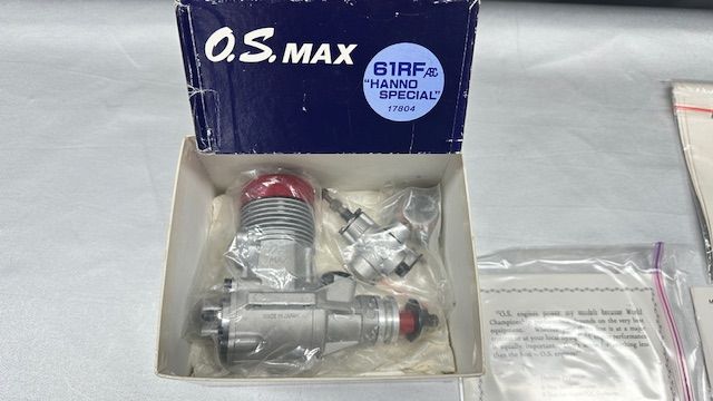 OS MAX 61RF "Hanno Prettner Spezial" Nitro Motor