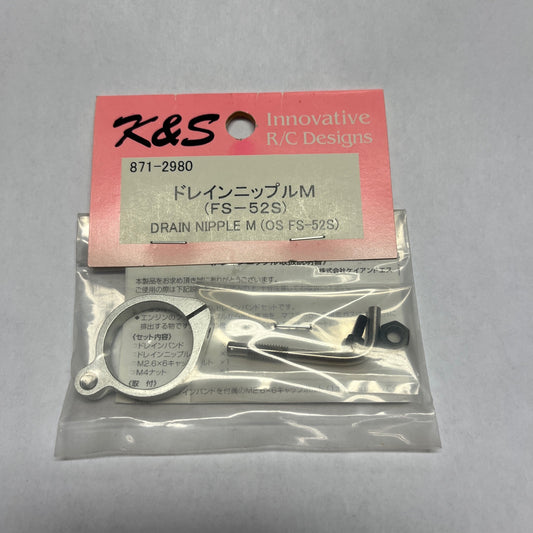 K&S 871-2980 Ablaufnippel M (FS-52S)