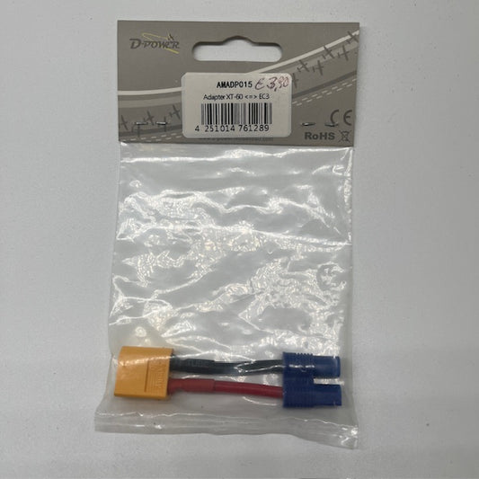 D-Power Adapter XT-60 auf EC3