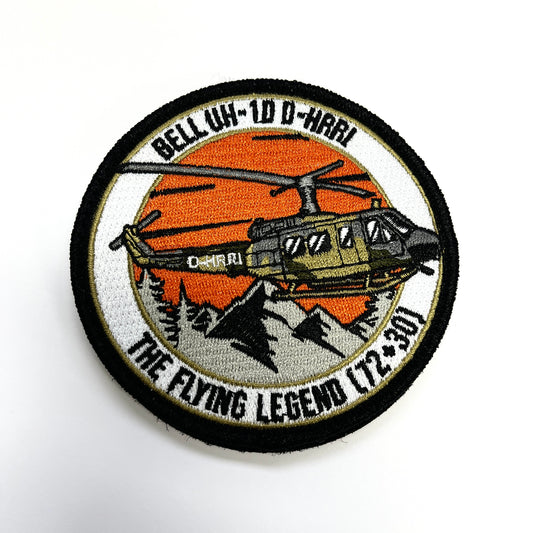 Bell UH-1D "Huey" D-HRRI Patch (ø 9,2 cm)