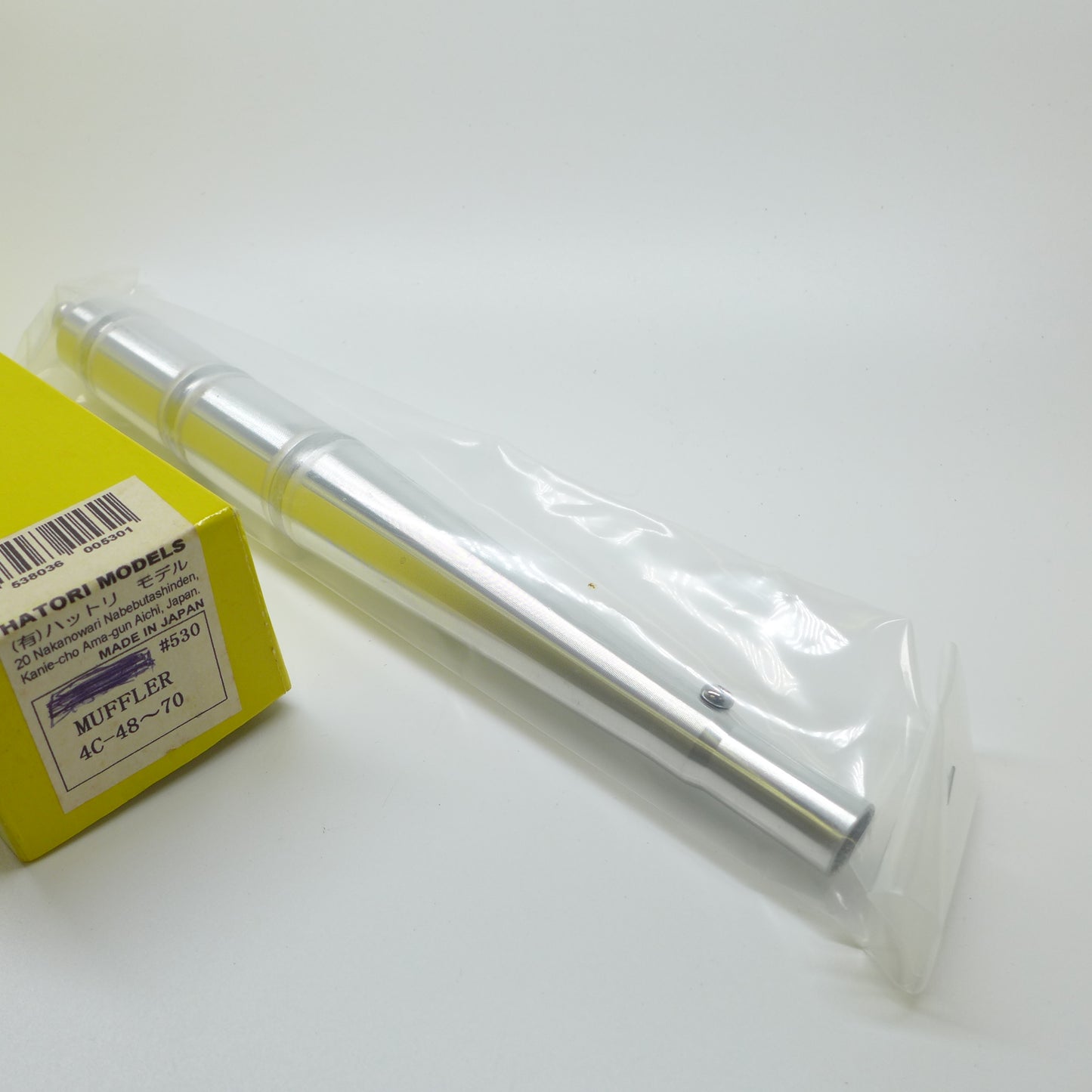 Hatori Schalldämpfer / Resorohr #530 Muffler 4C-48-70 (Made in Japan)