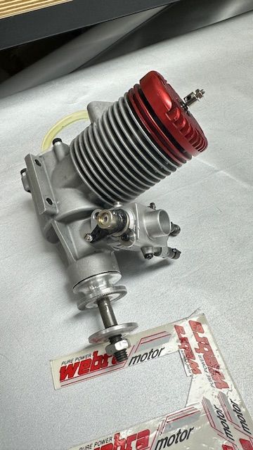 WEBRA 120R Nitro Motor
