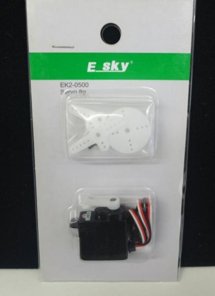 Servo E-SKY EK2-0500 8g (Stellkraft 1,3 kg)