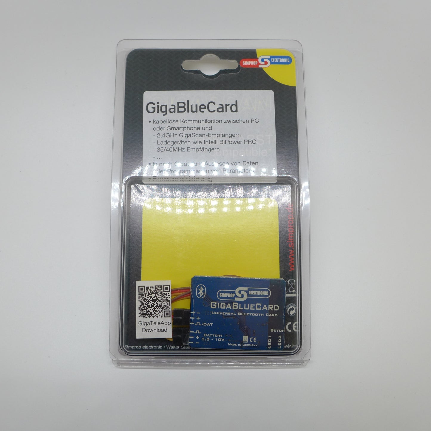 Giga Blue Card SIMPROP