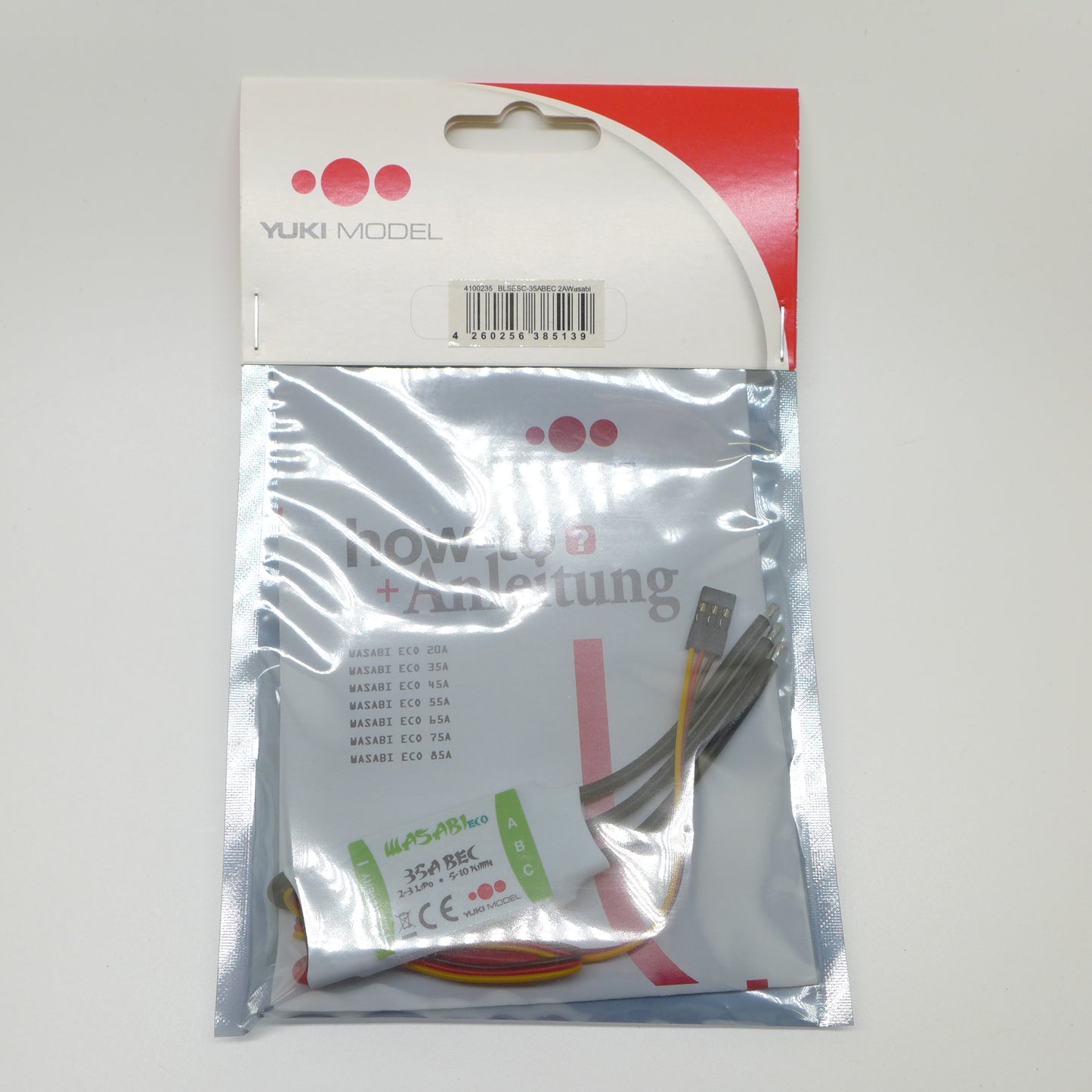 YUKI MODEL Wasabi ECO 12A Brushless ESC 1A BEC