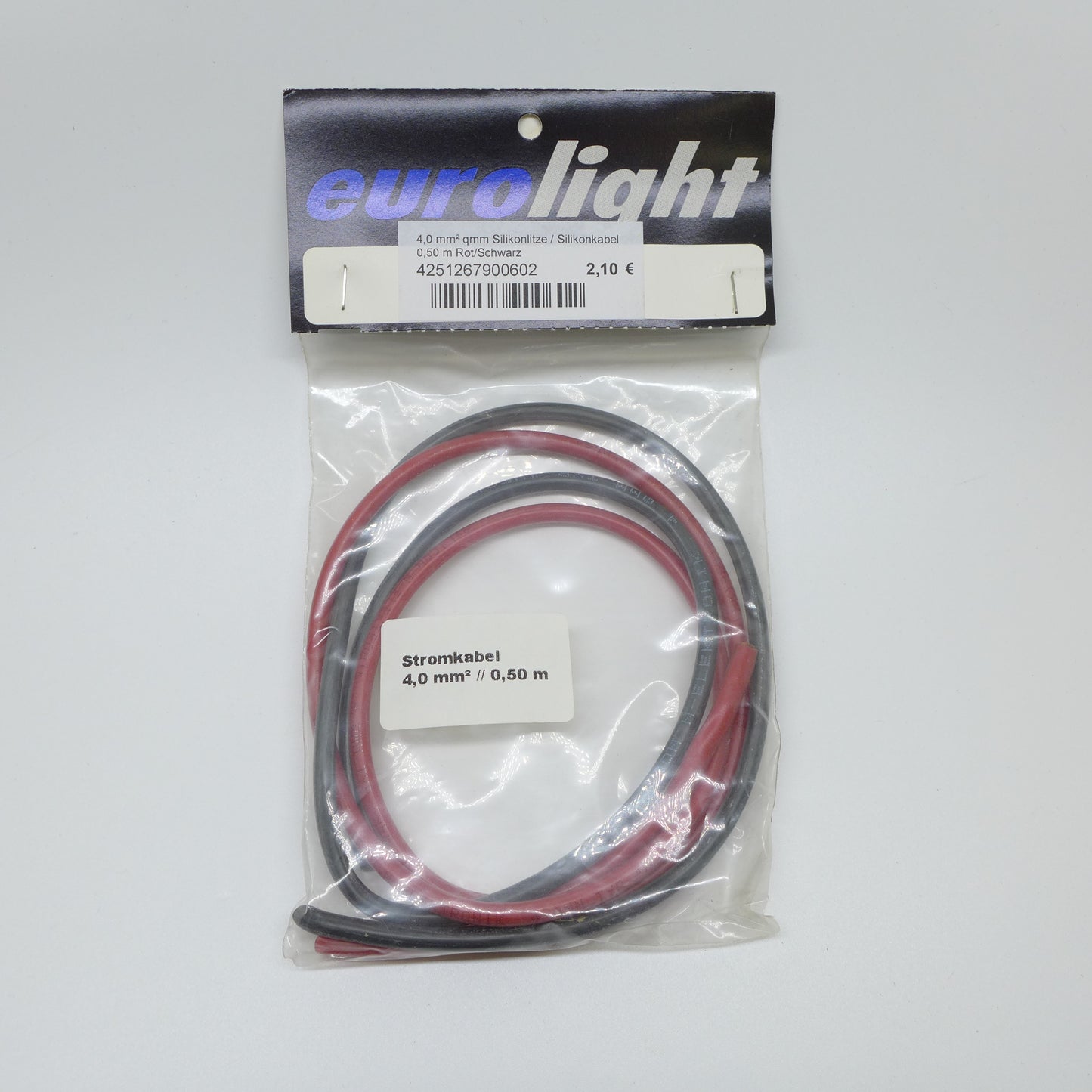 Silikonlitze / Silikonkabel 4.0mm², 0.5m