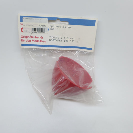 SIMPROP Kunststoff Spinner 65mm 2-Blatt (rot)