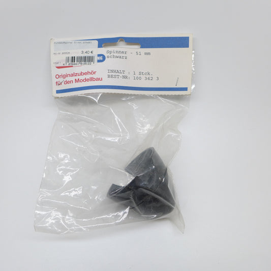 SIMPROP Kunststoff Spinner 51mm 2-Blatt (schwarz)