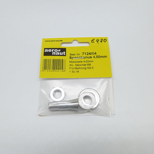 Propellernabe Spannkonus 4mm/M8