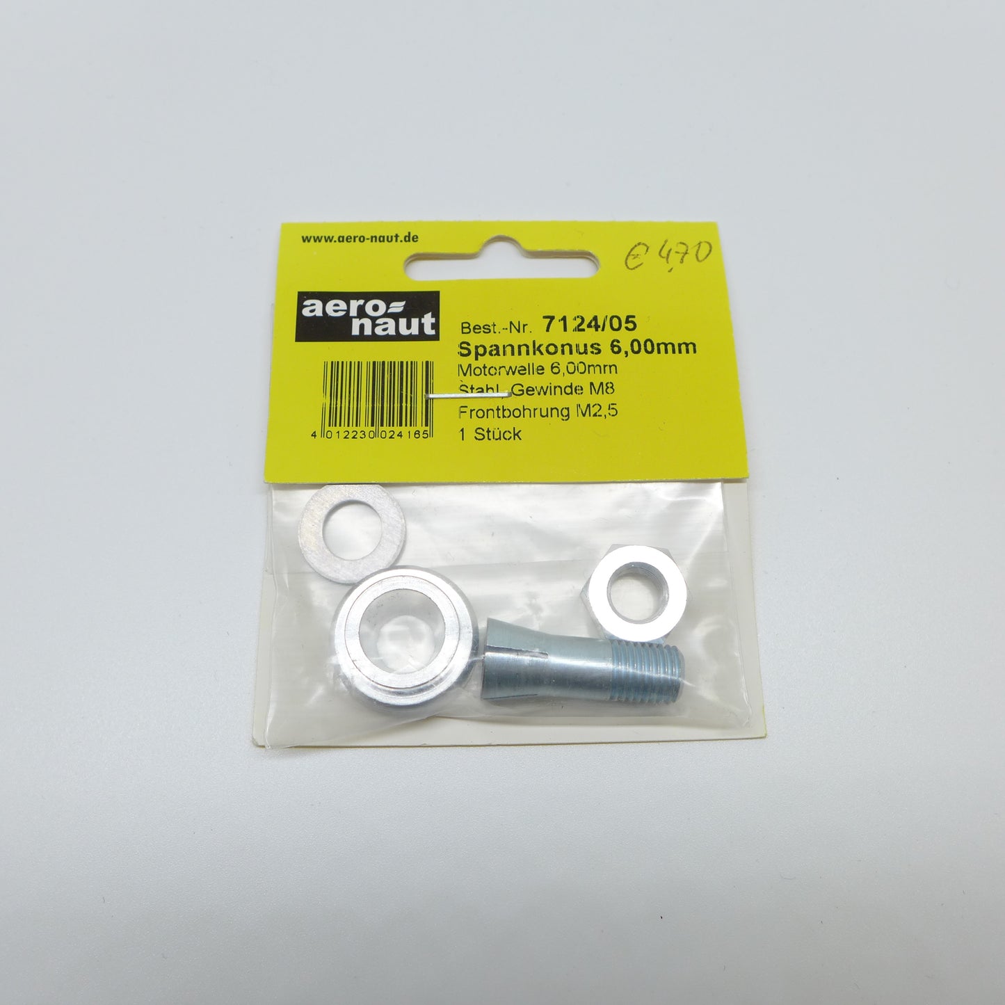 Propellernabe Spannkonus 6mm/M8