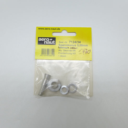 Propellernabe Spannkonus 3mm/M6