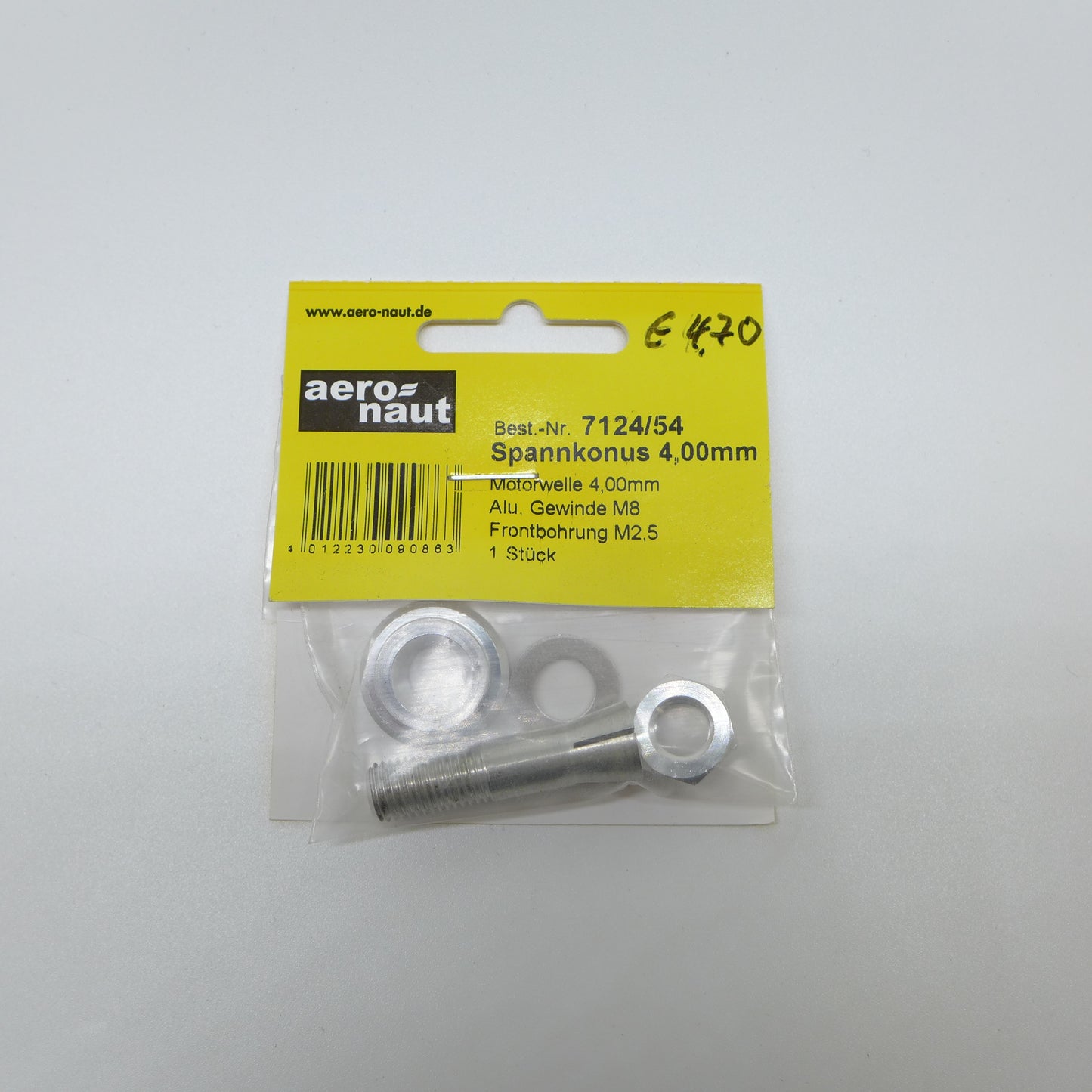 Propellernabe Spannkonus 4mm/M8