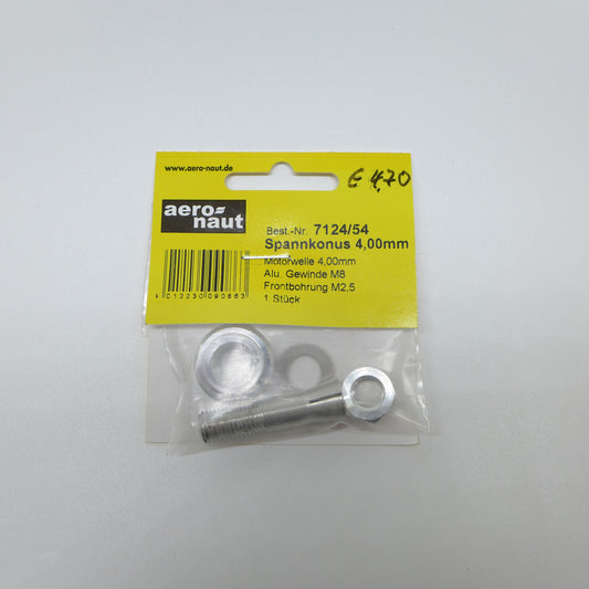 Propellernabe Spannkonus 4mm/M8