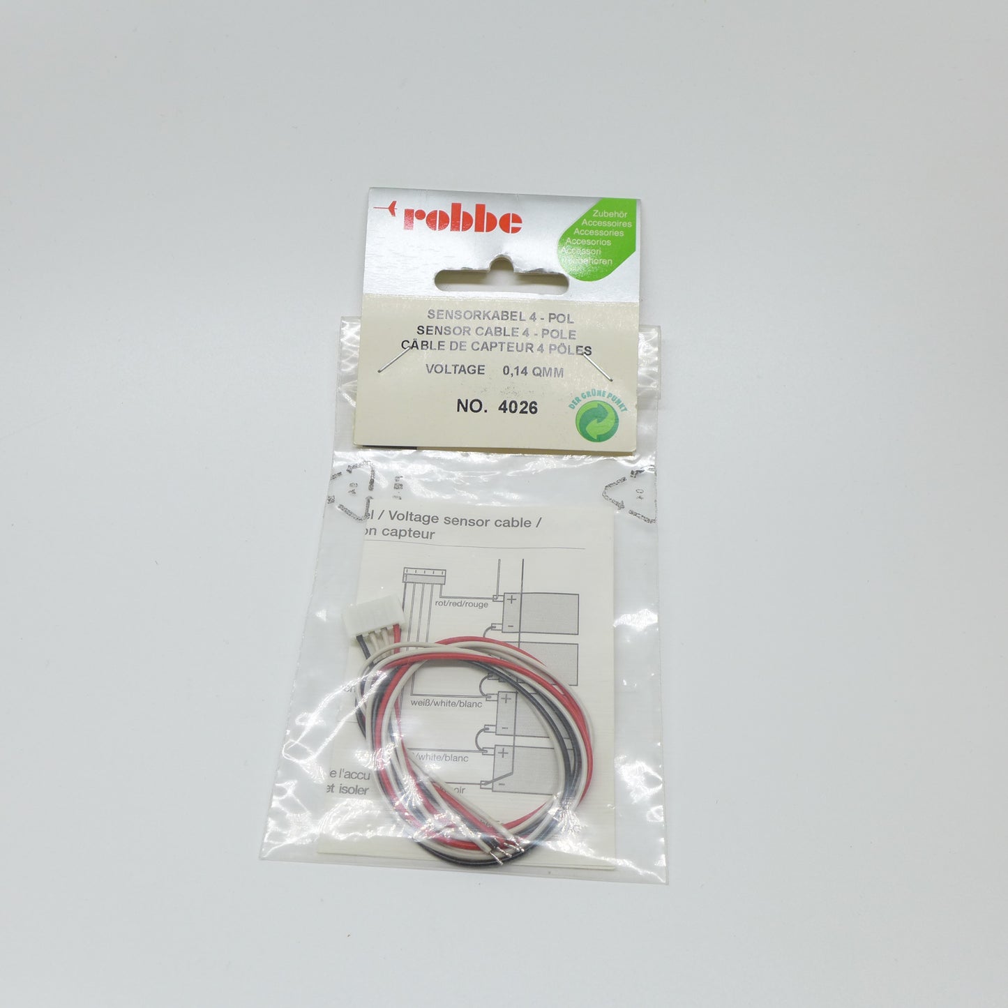 Voltage Sensorkabel 4-pol 0,14qmm