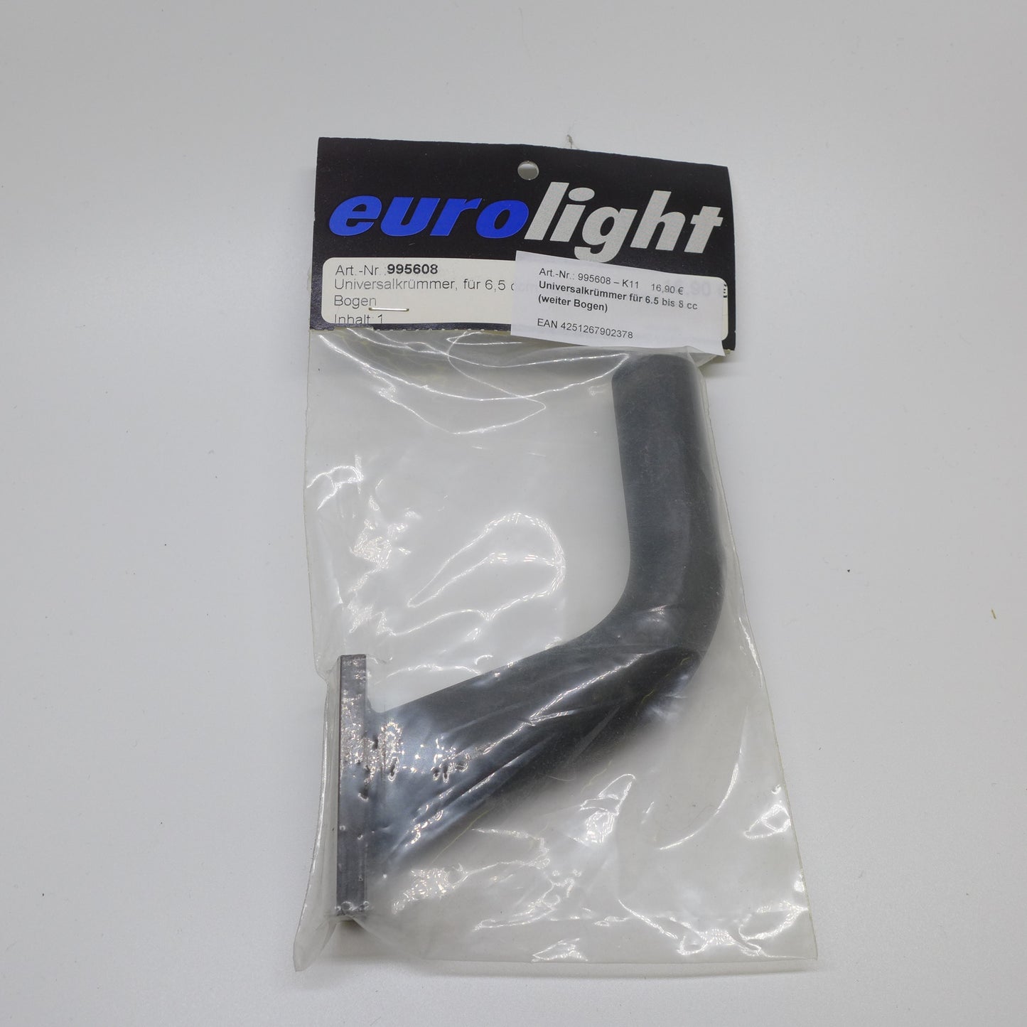 Universalkrümmer für 6.5 bis 8 ccm (weiter Bogen)